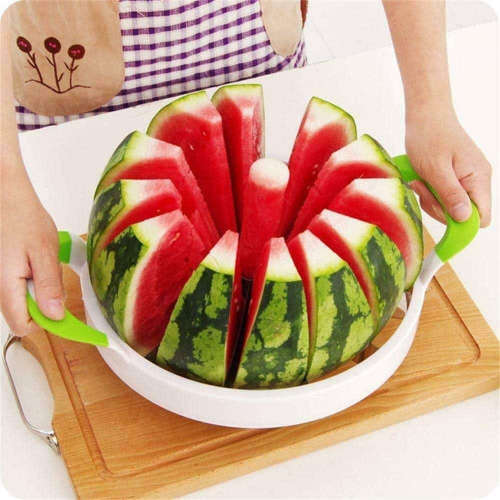 Extra Large Watermelon Cutter Slicer Tool, Stainless Steel Watermelon Slicer
