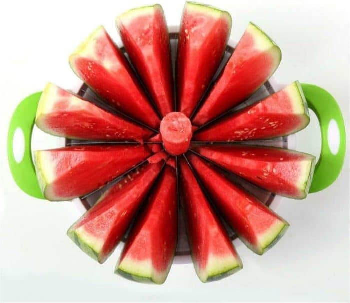 Extra Large Watermelon Cutter Slicer Tool, Stainless Steel Watermelon Slicer