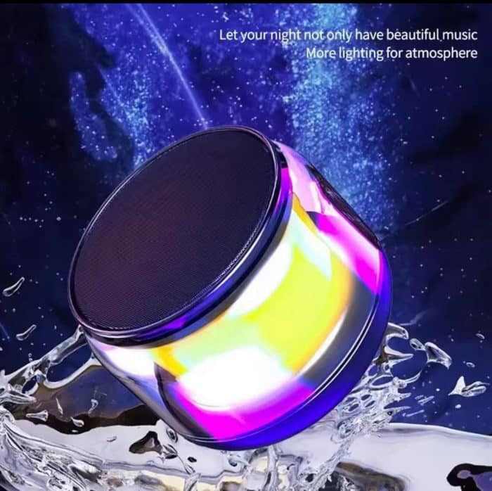 Mini Portable Bluetooth Speaker Wireless LED TWS Subwoofer