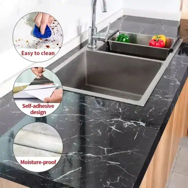 Self Adhesive Marble Sheet For Kitchen